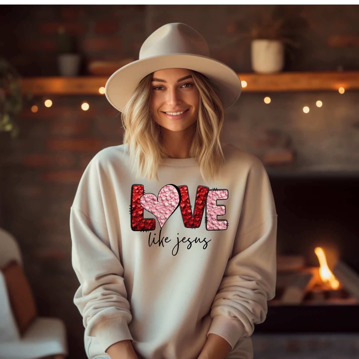 LOVE like jesus Sweatshirt