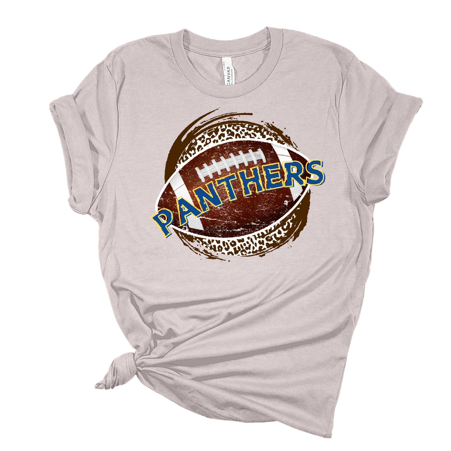 CHEETAH FOOTBALL WITH SCHOOL NAME (CAN BE CUSTOMIZED FOR ANY SCHOOL)