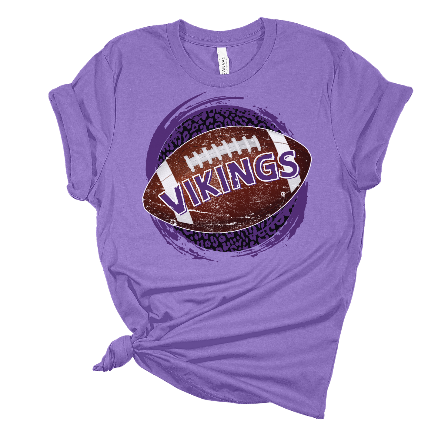 CHEETAH FOOTBALL WITH SCHOOL NAME (CAN BE CUSTOMIZED FOR ANY SCHOOL)