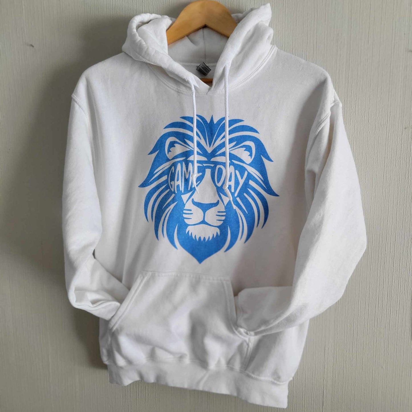 LIONS DISTRESSED FOOTBALL SWEATSHIRT