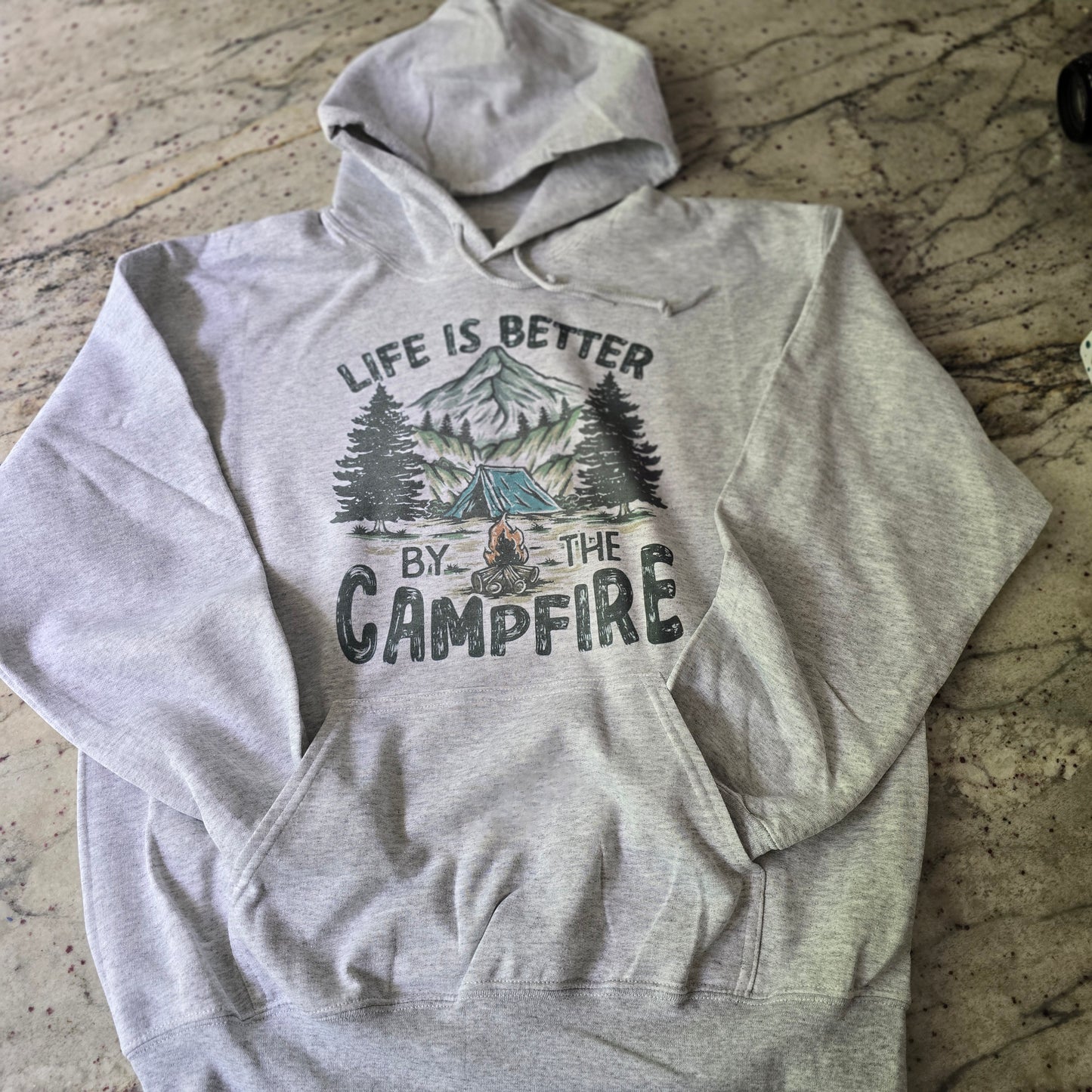 LIFE IS BETTER BY THE CAMPFIRE SWEATSHIRT