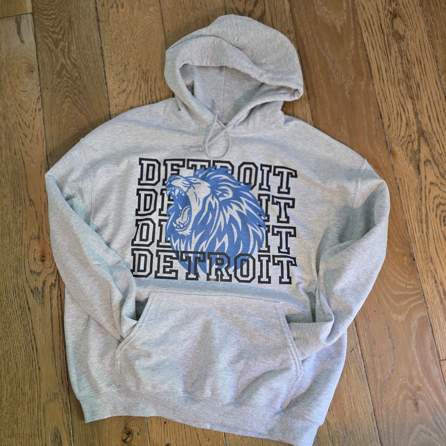 LIONS DISTRRSSED FOOTBALL SWEATSHIRT