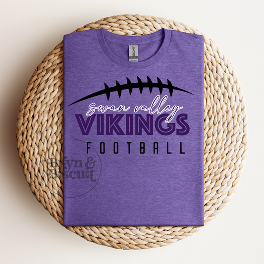 Swan Valley VIKINGS Football T-Shirt