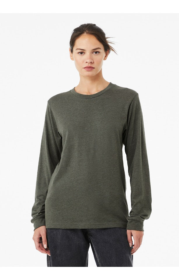 Long sleeve Bella canvas CUSTOM SUBLIMINATION ADULT UNISEX (LEAVE DESIGN INFO IN NOTES AT CHECKOUT)