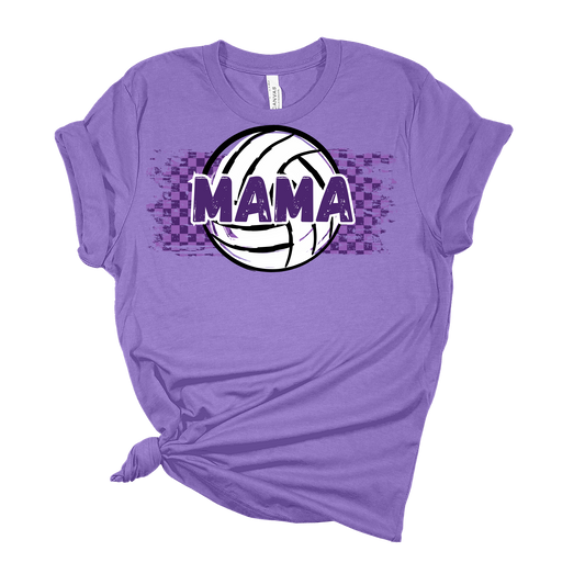 MAMA VOLLEYBALL Checkered distress