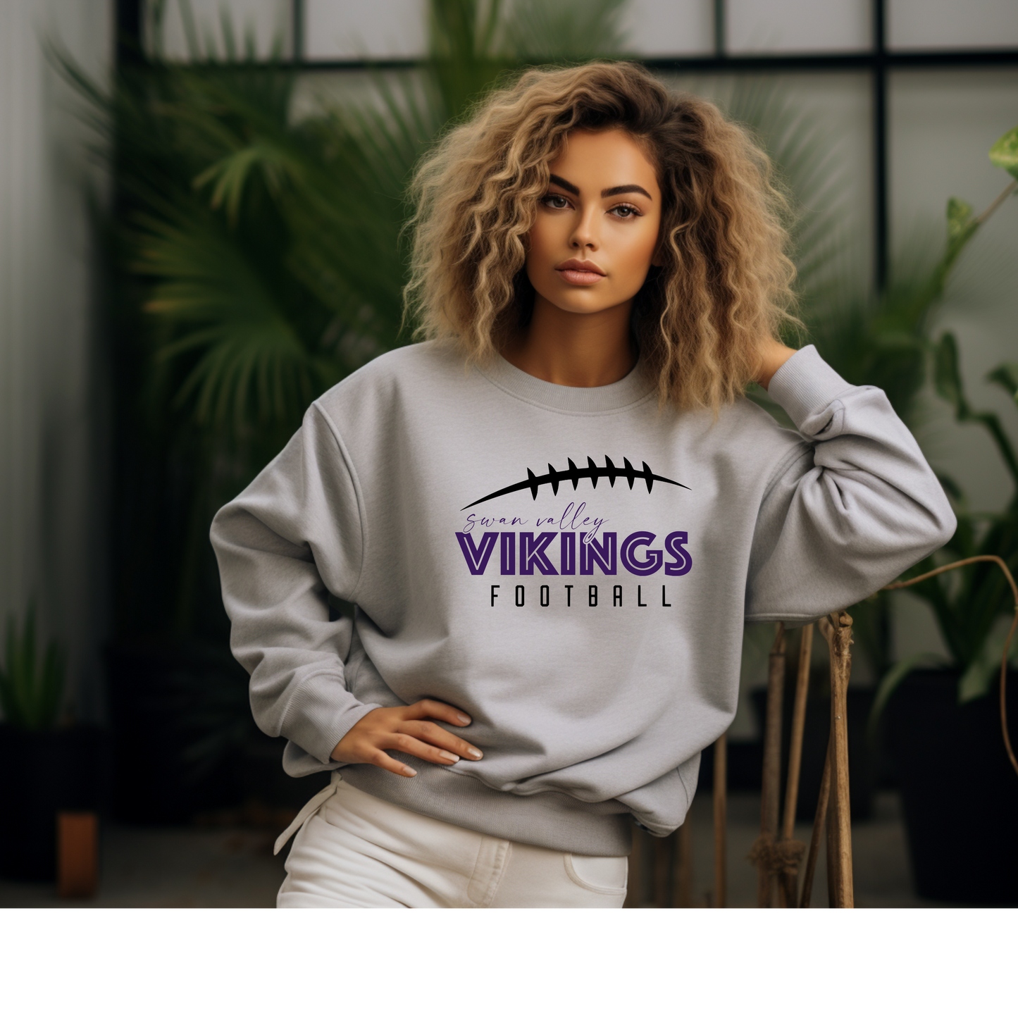 VIKINGS  FOOTBALL SWEATSHIRT