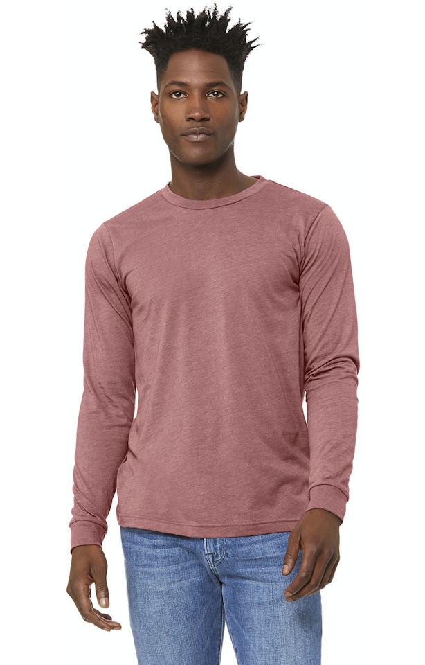 Long sleeve Bella canvas CUSTOM SUBLIMINATION ADULT UNISEX (LEAVE DESIGN INFO IN NOTES AT CHECKOUT)